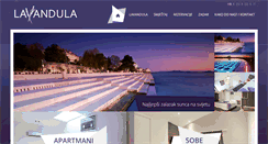 Desktop Screenshot of lavandula-zadar.com